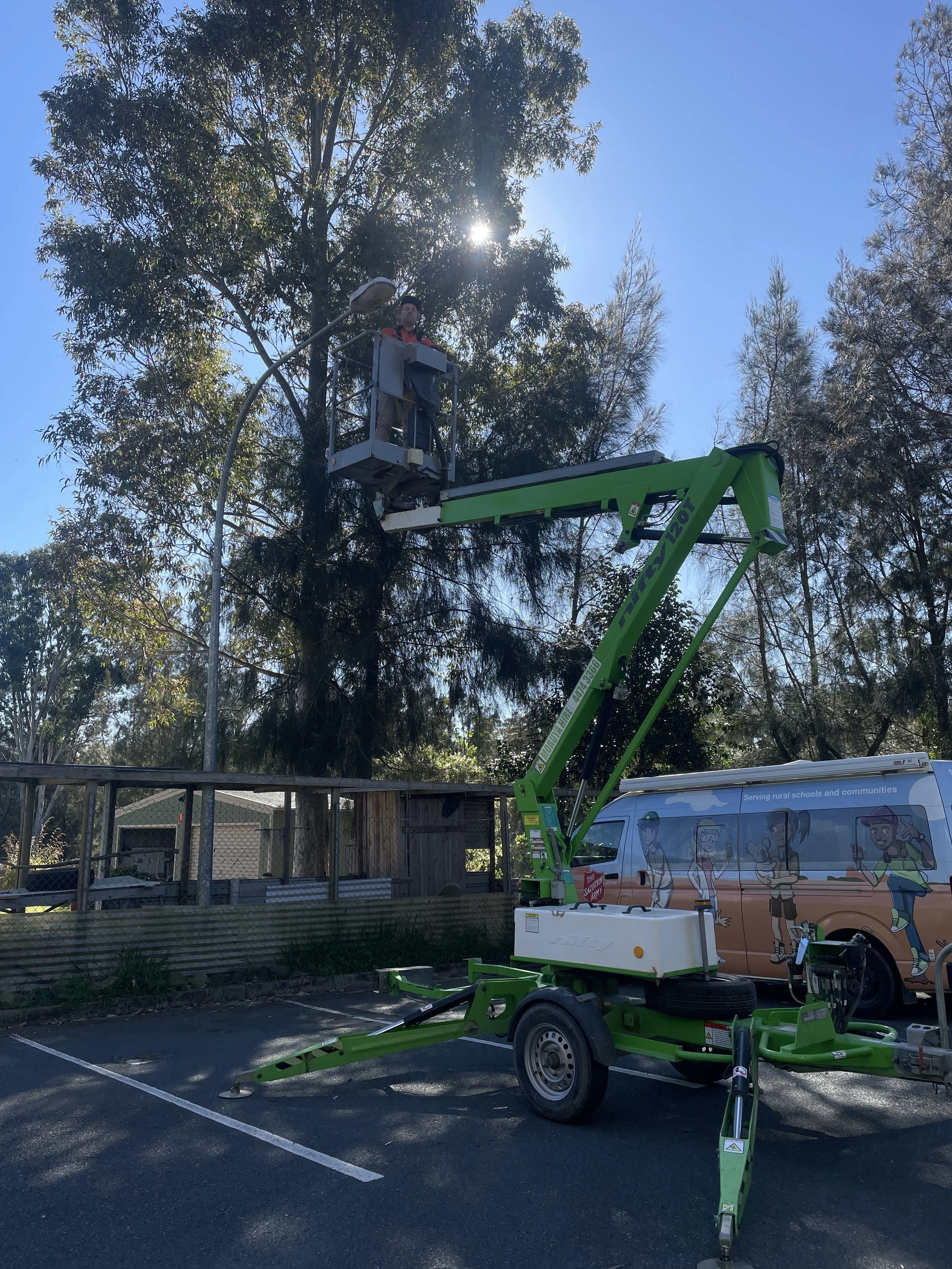 Street lighting for Salvos Batemans Bay