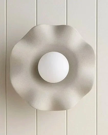 flower shaped wall light - lighting collective 