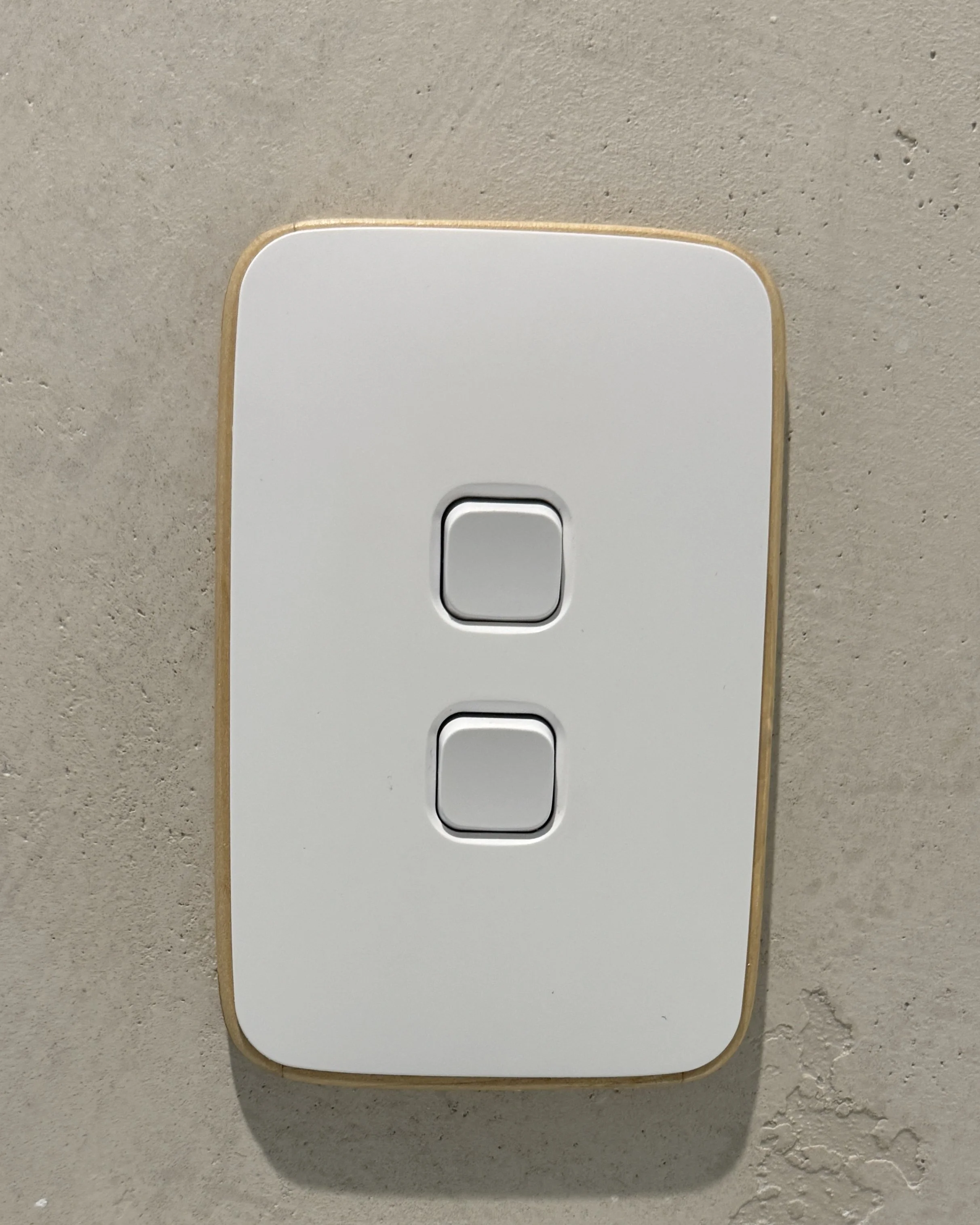 clipsal iconic with wood trim light switches