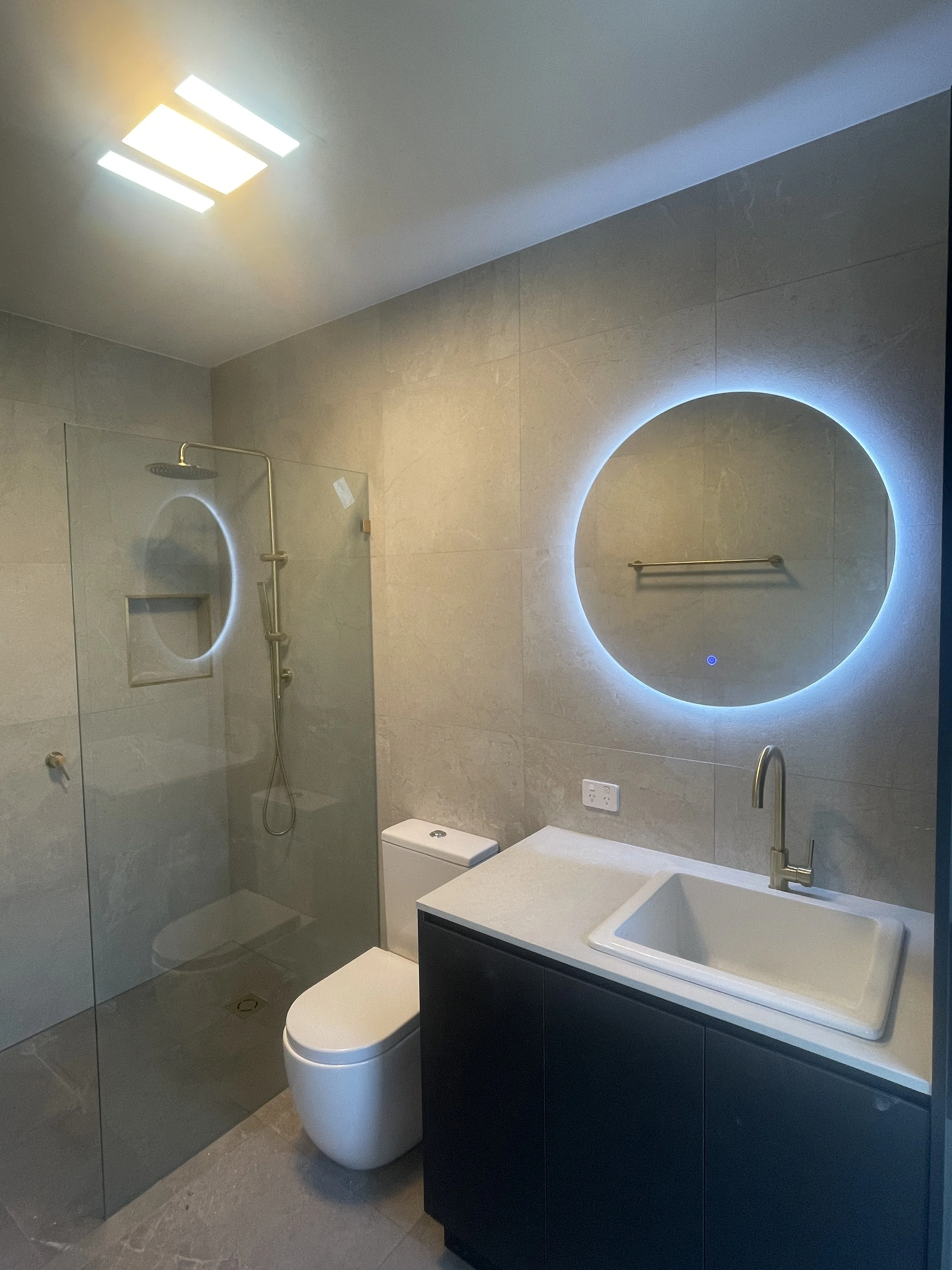 bathroom electrical plan  - Cowley Electrical