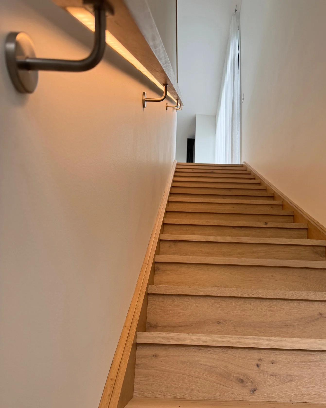 stair lighting Cowley Electrical project