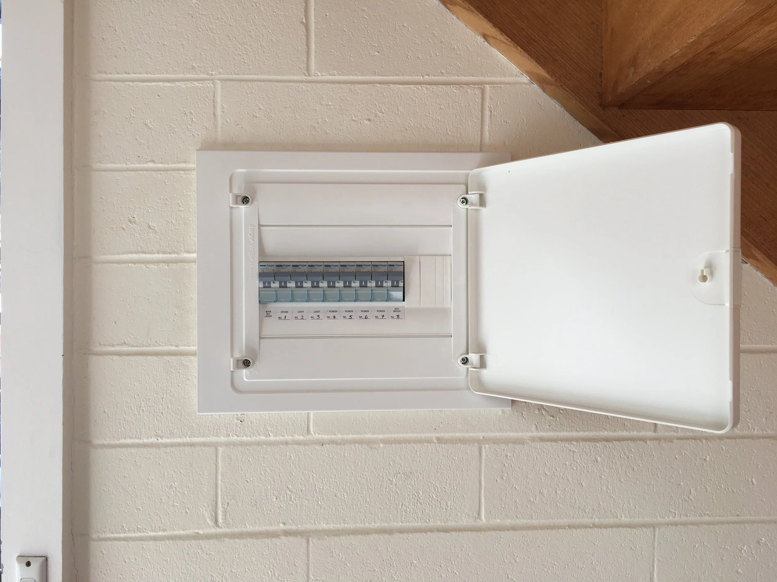 switchboard home  - Cowley Electrical
