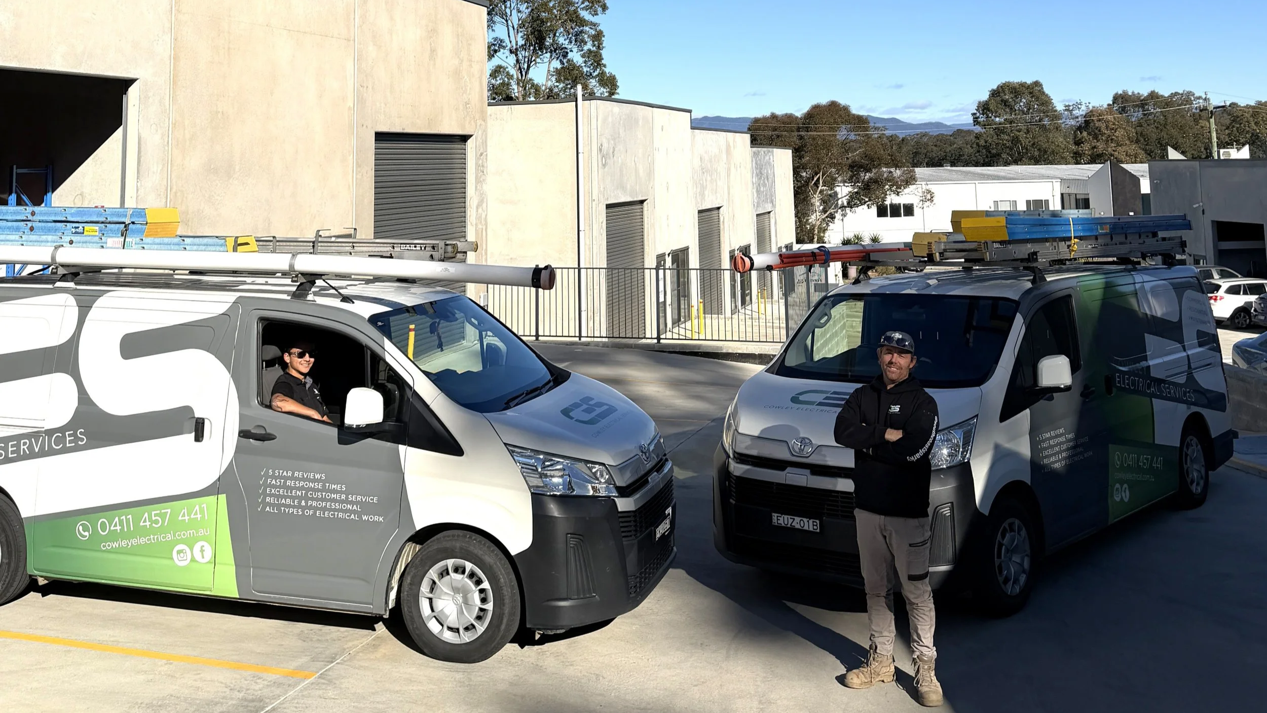 Cowley Electrical Services local electricians in Moruya NSW