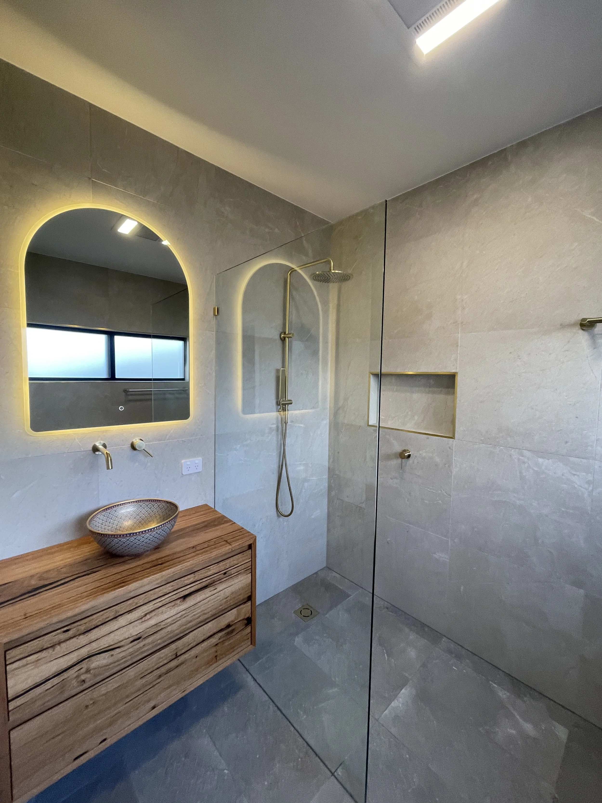 Bathroom electrical and lighting design  - Cowley Electrical