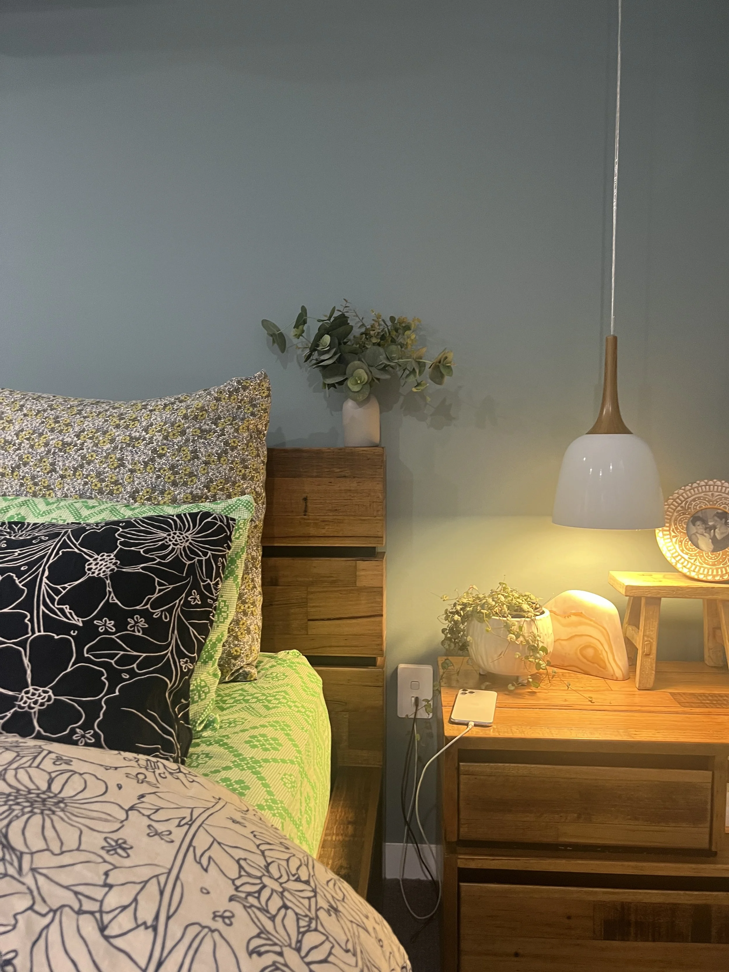 bedroom pendant  - Cowley Electrical installation