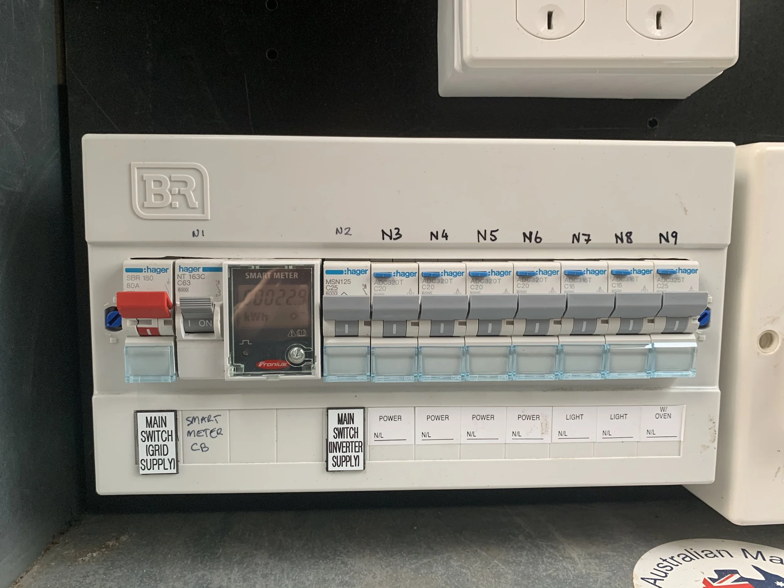switchboard by  Cowley Electrical