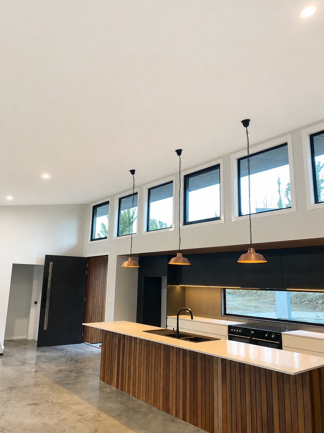 modern kitchen design  - Cowley Electrical