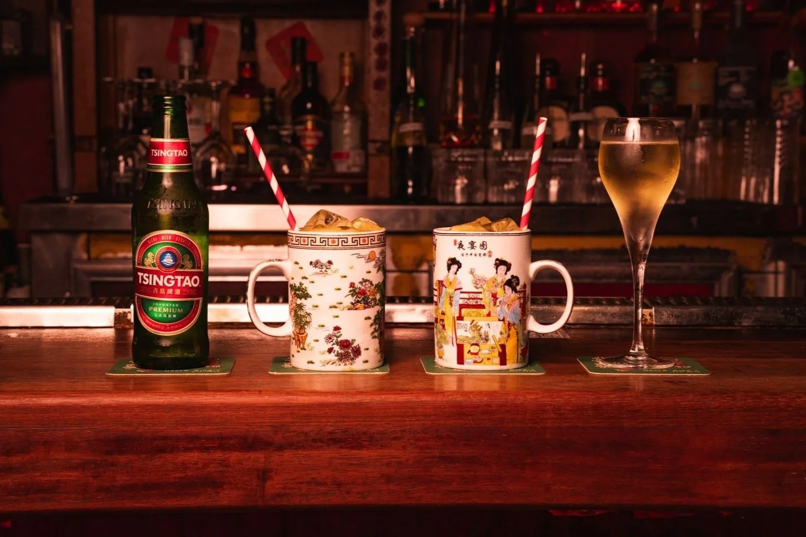 Uncle Ming's Happy Hour Drinks