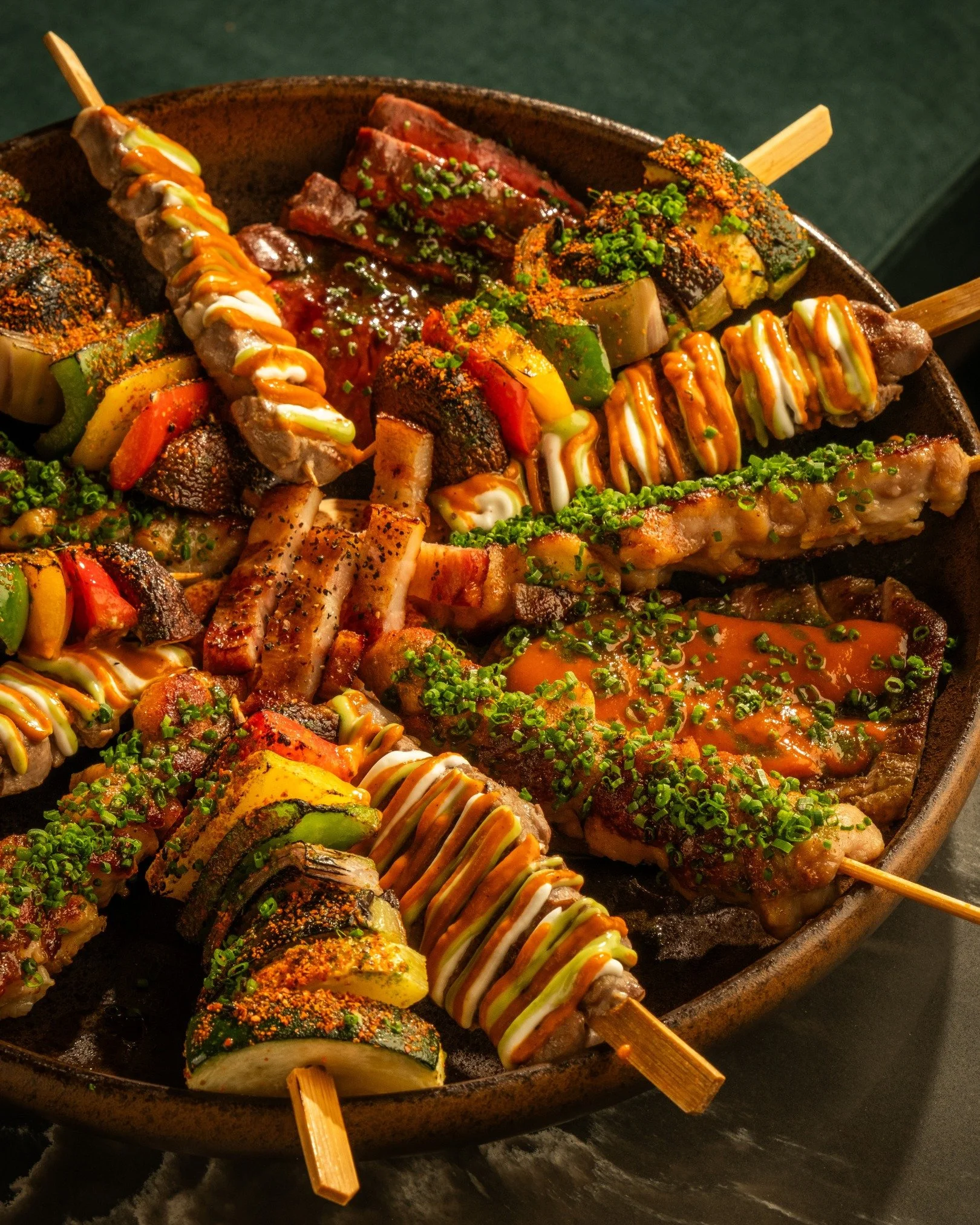 Grilled Fiesta Platter 

Don&rsquo;t hold back with our flame-kissed skewers, bold flavours, and zero restraint.
Wagyu bavette, Iberico secreto, lamb collar, and more &mdash; go ahead and share this with your crew, or not. 🔥

#baiasg #illidogroup
