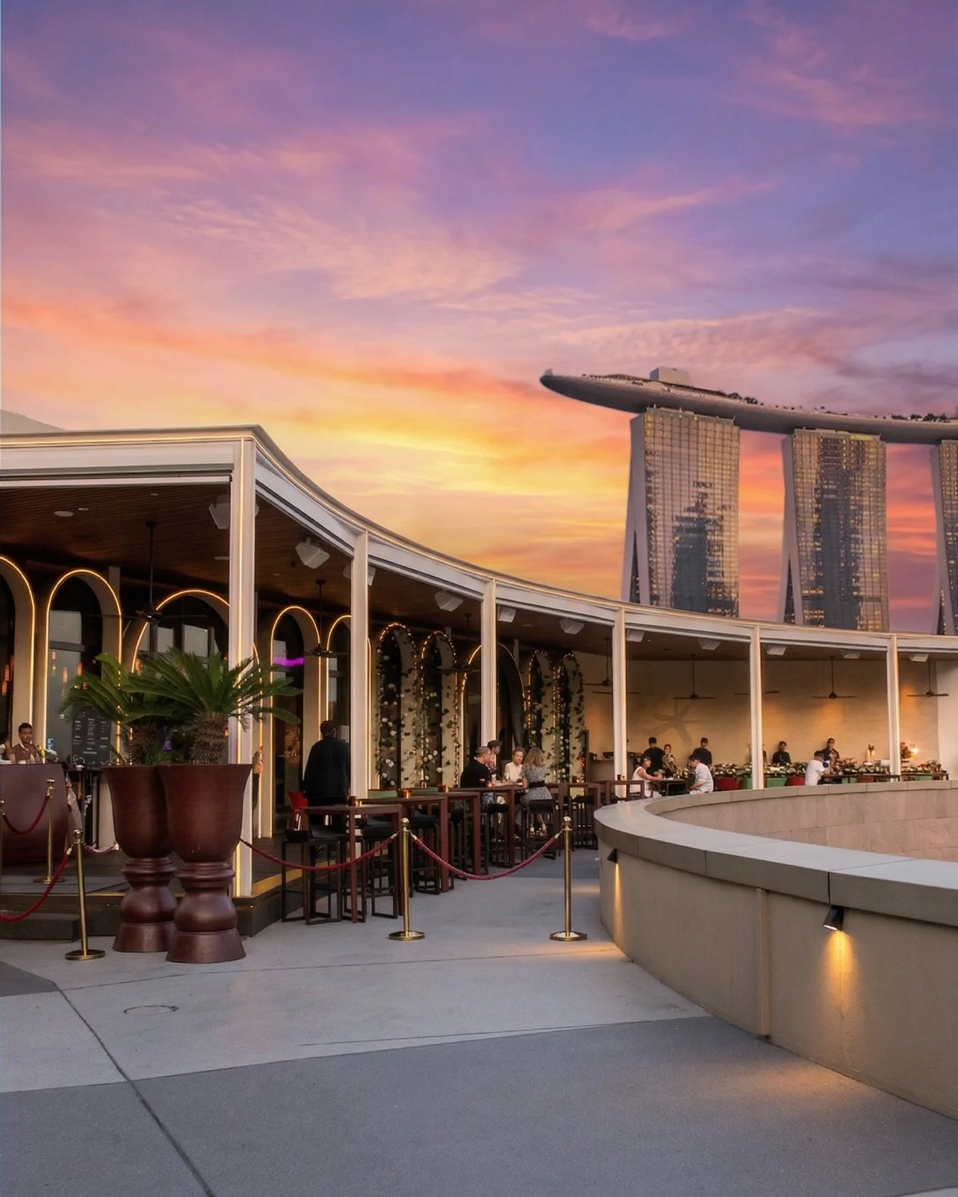 Sit back and take in the gorgeous skyline while you dine right up here. 🥂

This is where good plans turn into great nights with your people.

Book now via the link in bio.