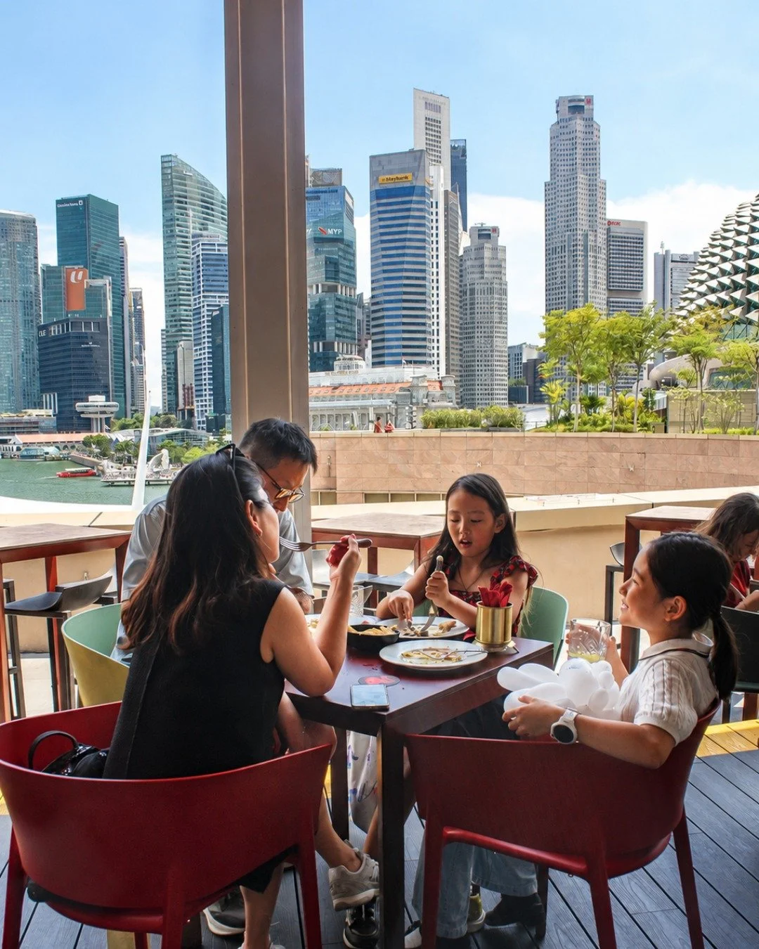 Brunch with a view the whole family will love 🐷🎈🌇

Spend your Sunday above the city at Baia, where stunning Marina Bay views meet a fun-filled Peppa Pig Fun Day Out! Family Brunch, the perfect day out for little ones and grown-ups alike. 

Tables 