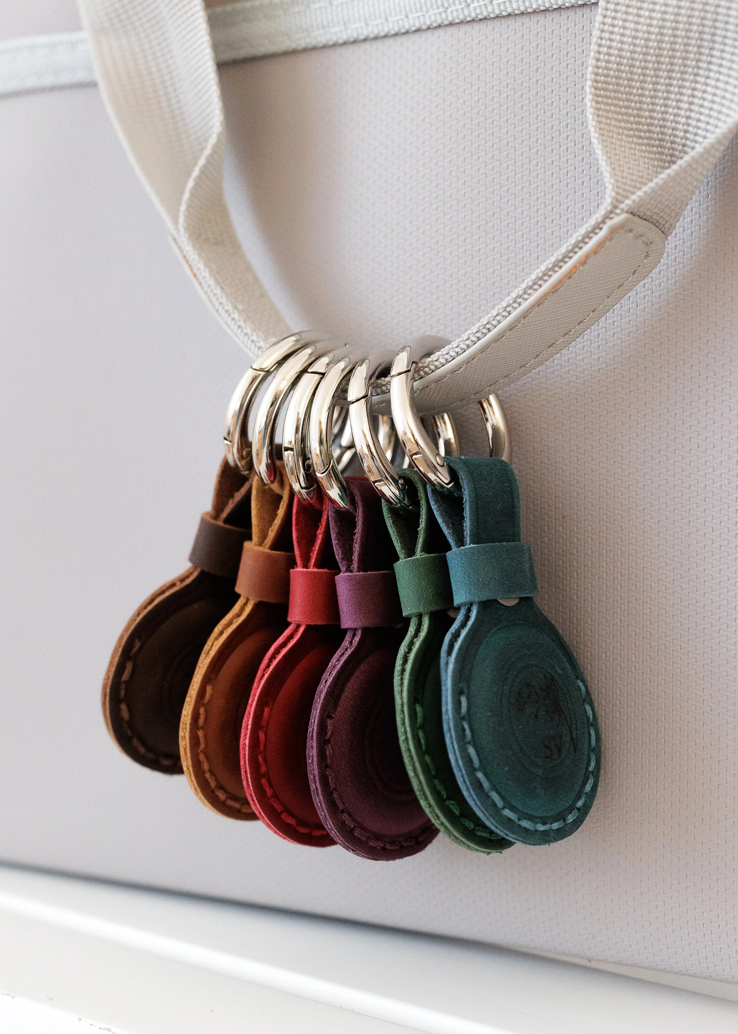 Leather AirTag Holders - Customised