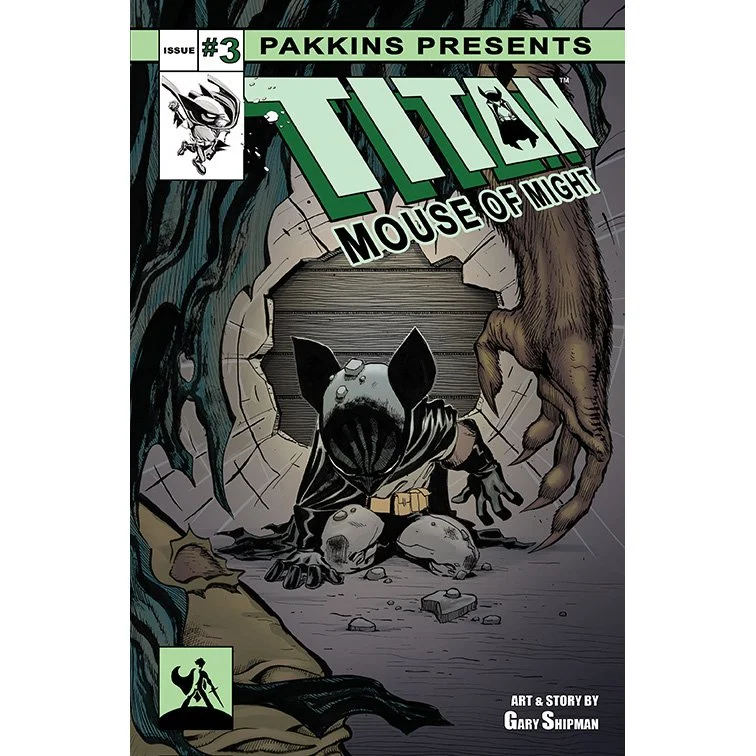 Titan Mouse Of Might Issue #3 b&w