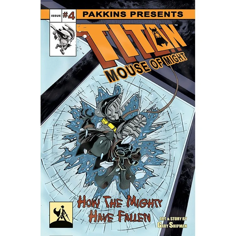 Titan Mouse Of Might Issue #4 b&w