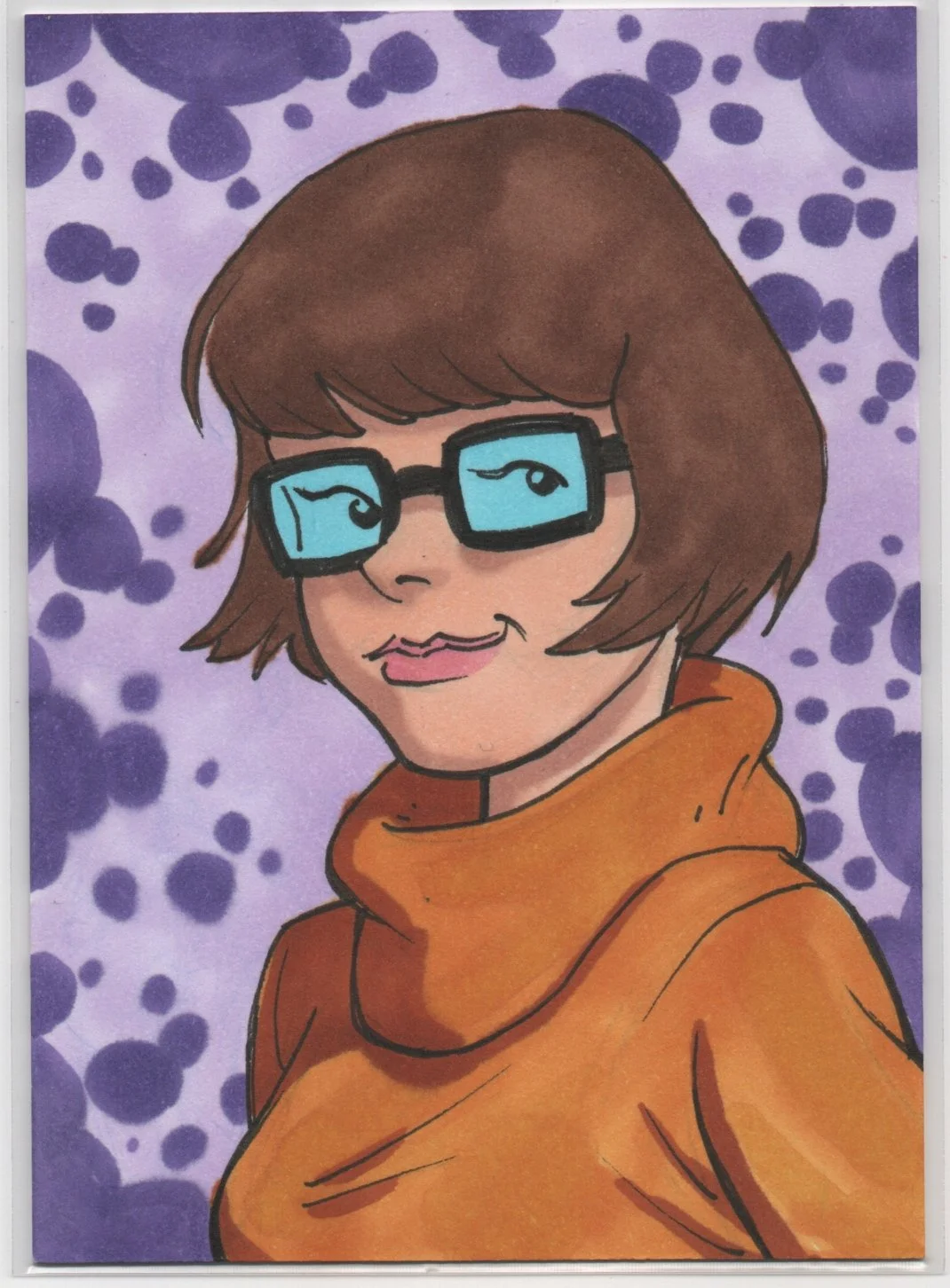 Velma Sketch Card Original