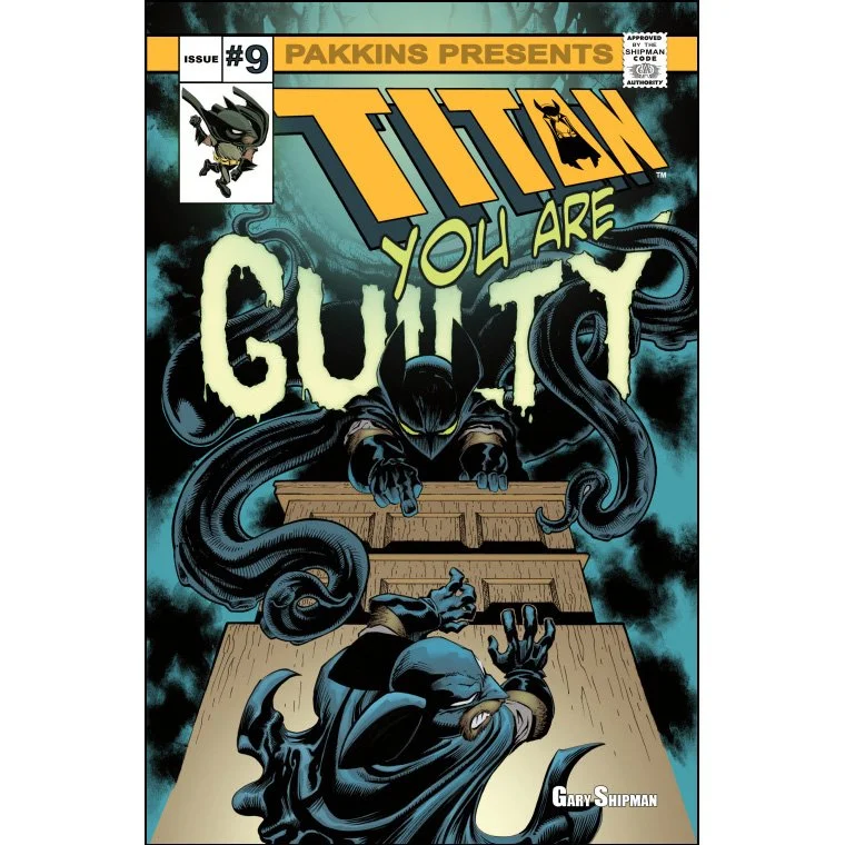 Titan Mouse Of Might Issue #9 b&w