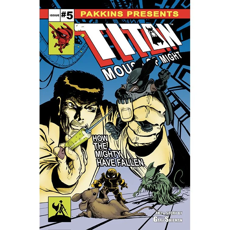 Titan Mouse Of Might Issue #5 b&w