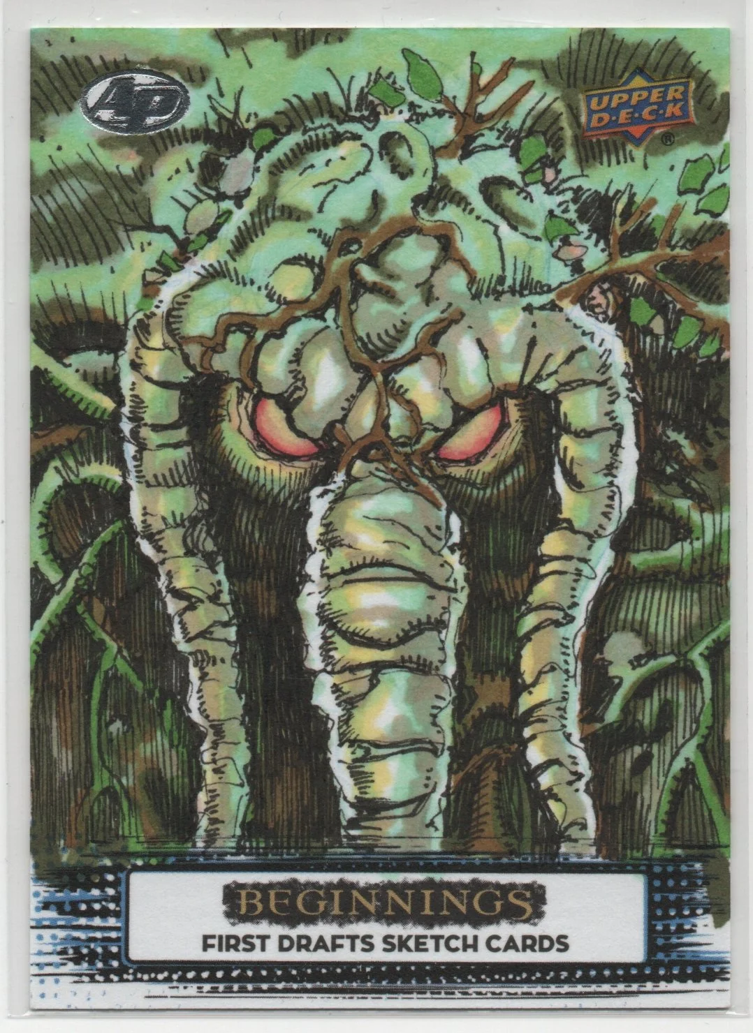 AP Sketch Card Original Man Thing
