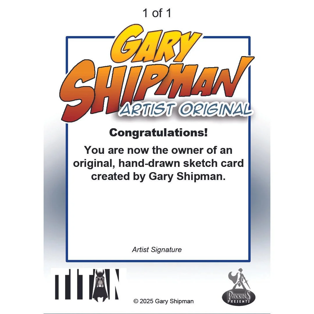 Custom Color Sketch Card ORIGINAL