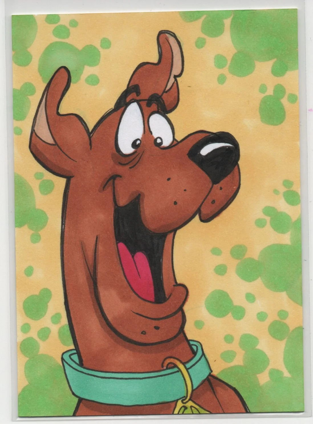 Scooby Doo Sketch Card Original
