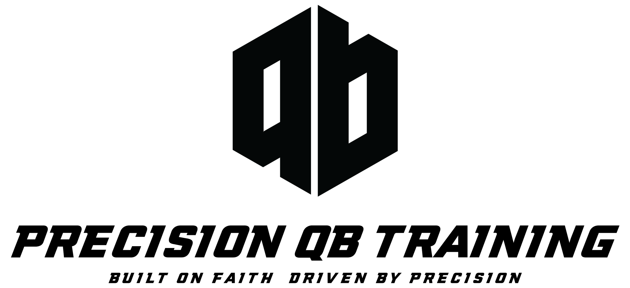 Black and white logo with a three-dimensional cube design consisting of two interlocking shapes, placed above the text 'The New Stokes'.