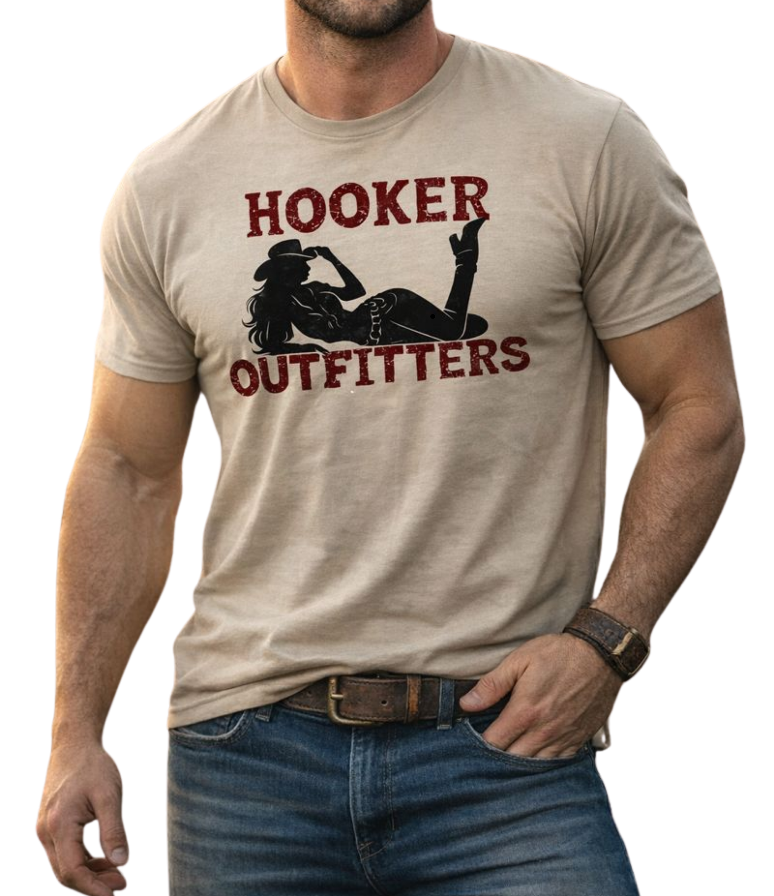 Hooker Outfitters Logo Tshirt