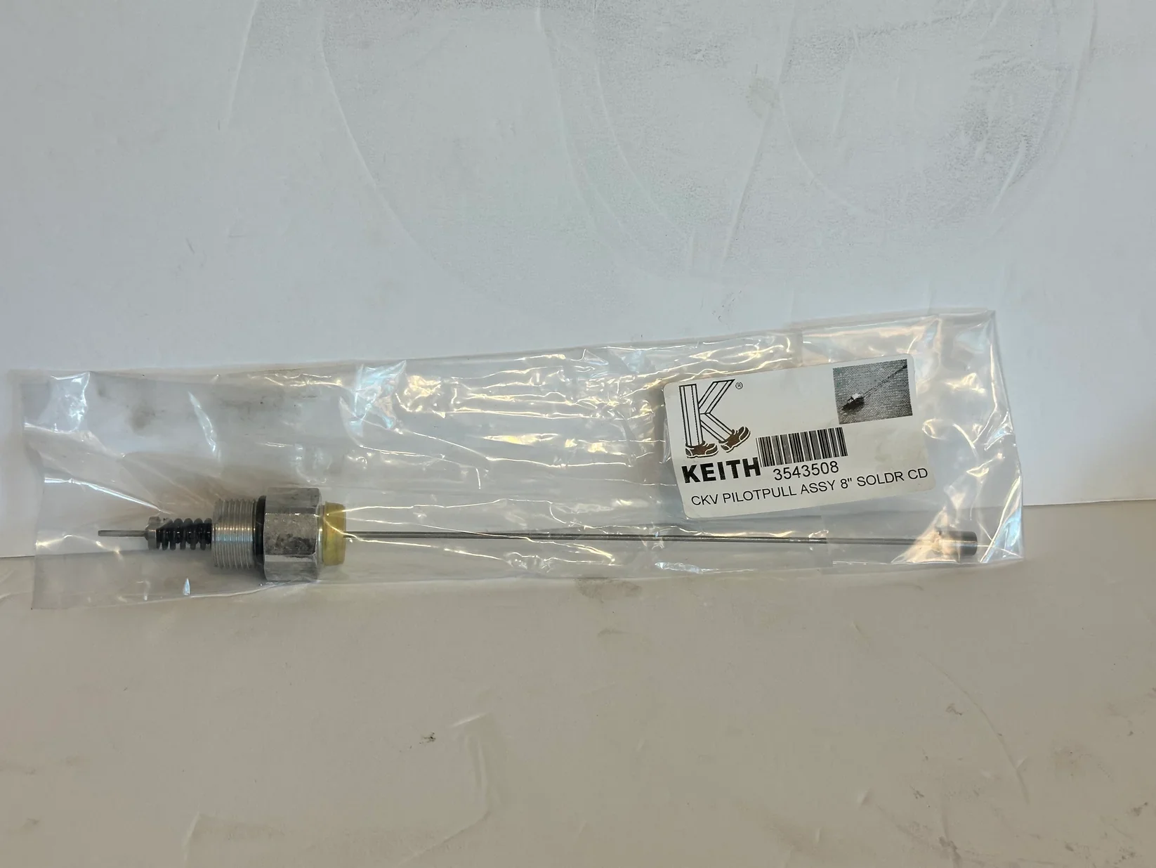 Keith Check Valve PilotPull Assembly 8" Soldered CD