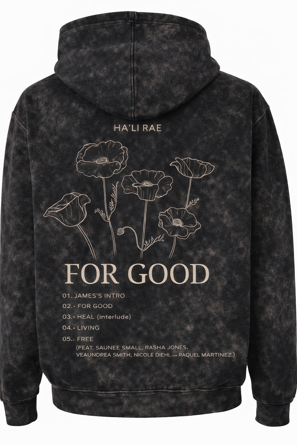 For Good Mineral Wash Hoodie
