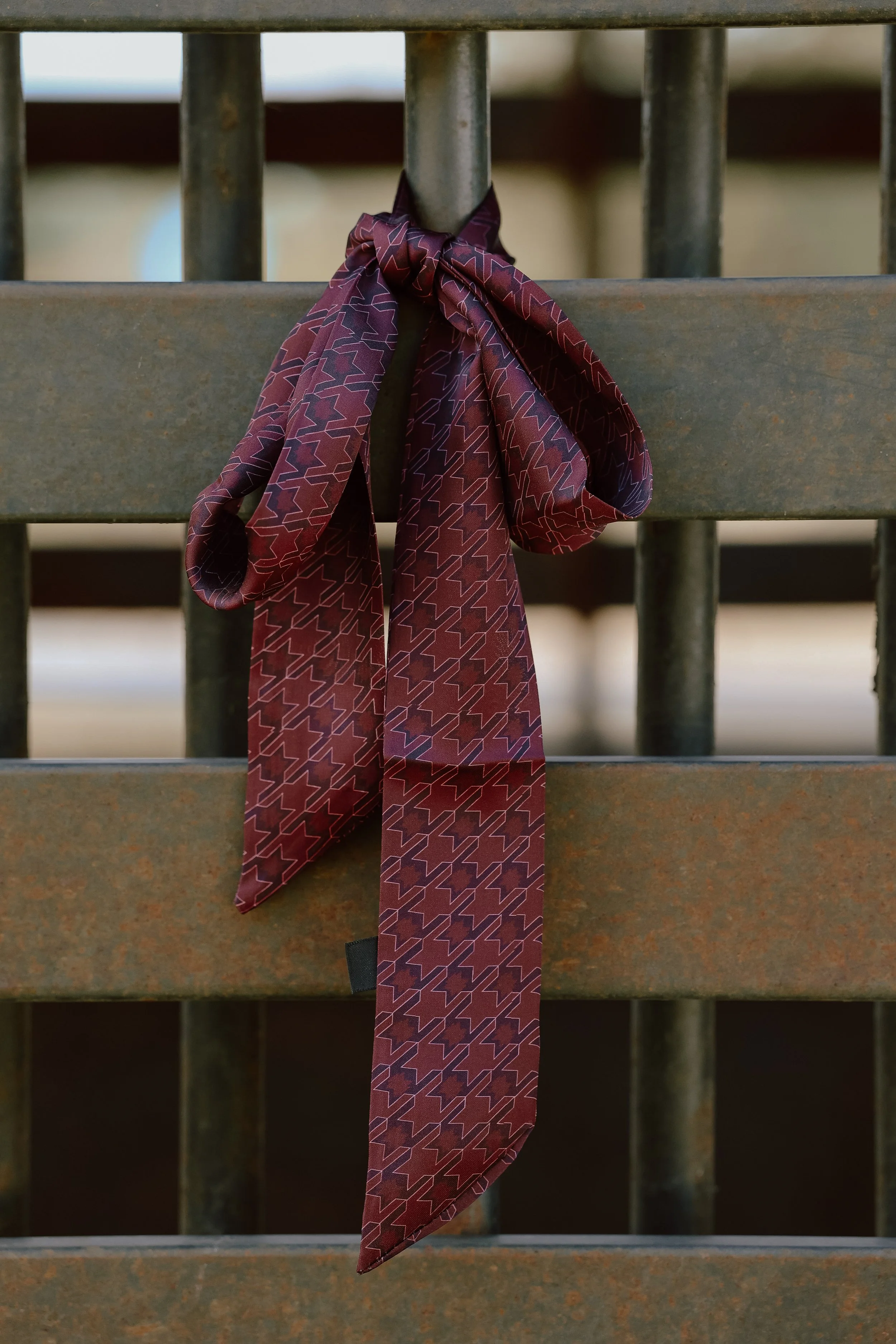 The Burgundy Buckle Twilly