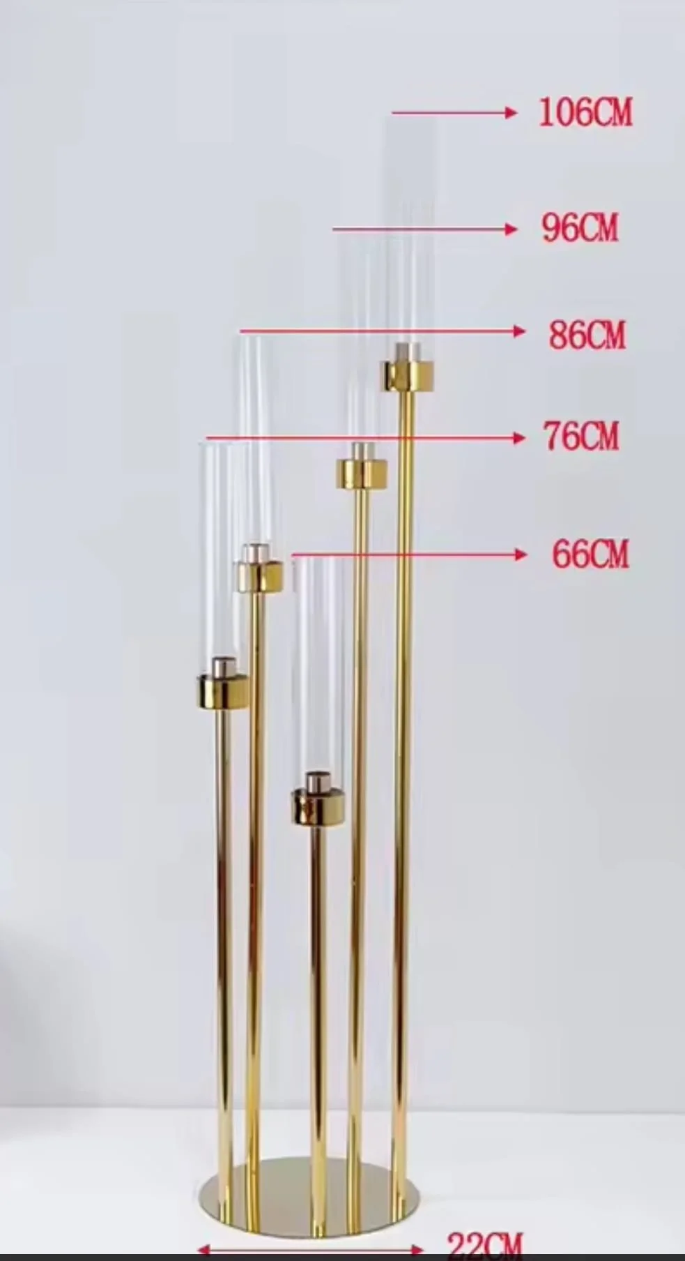 5 Heads candelabra stand