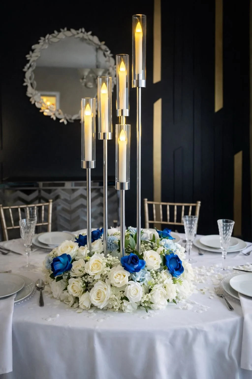 5 Heads candelabra stand