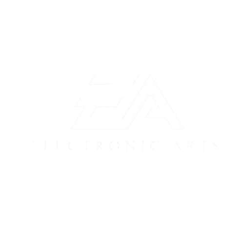 Electronic Arts logo with text 'Electronic Arts' below.