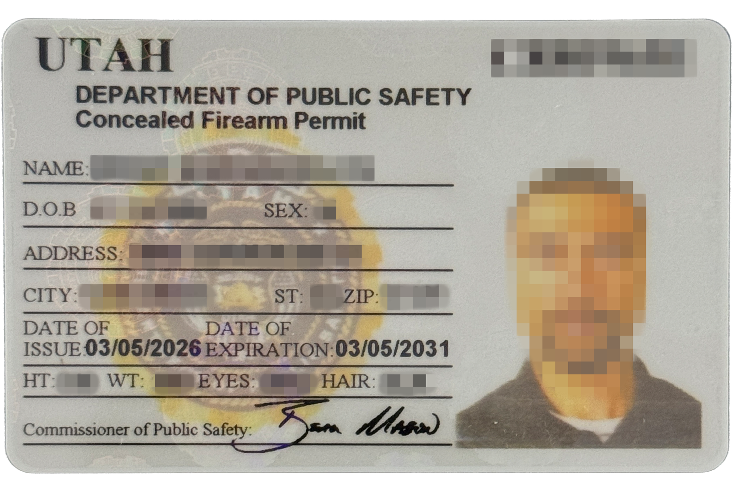 Utah's CCW Application Walkthrough