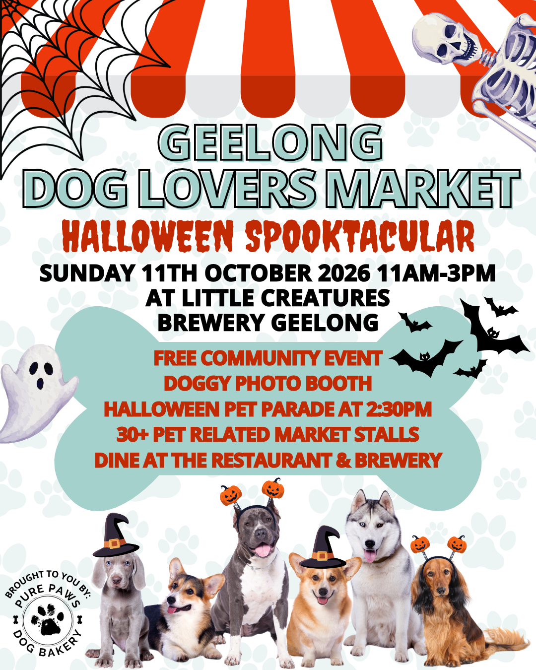 Geelong Dog Lovers Market (Halloween Edition)