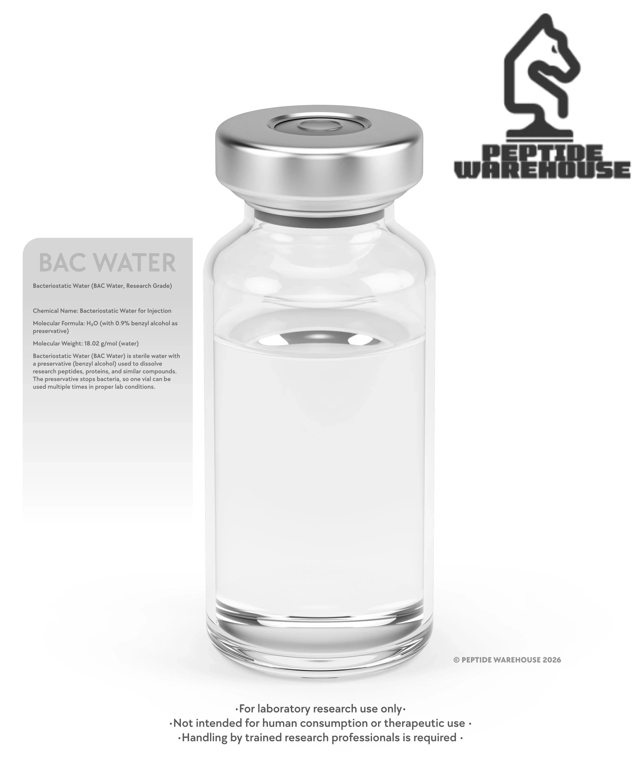 BAC Water (10 x vials)
