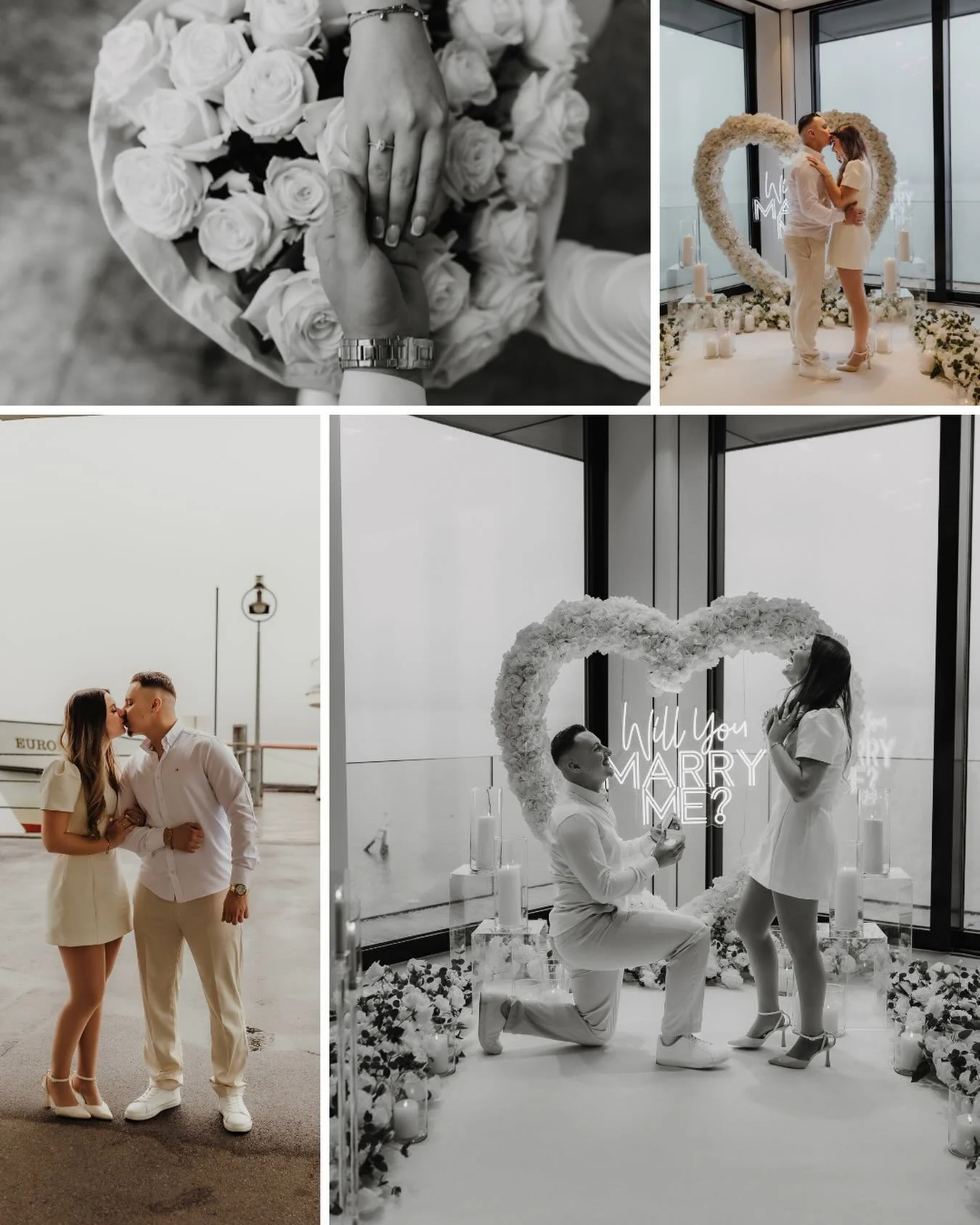 💍🇨🇭
On Saturday, we had the privilege of planning and executing another unique marriage proposal. 

At the beautiful Campus Hotel Hertenstein on Lake Lucerne - surrounded by snow, rain, and mystical fog - a truly special atmosphere unfolded. It wa