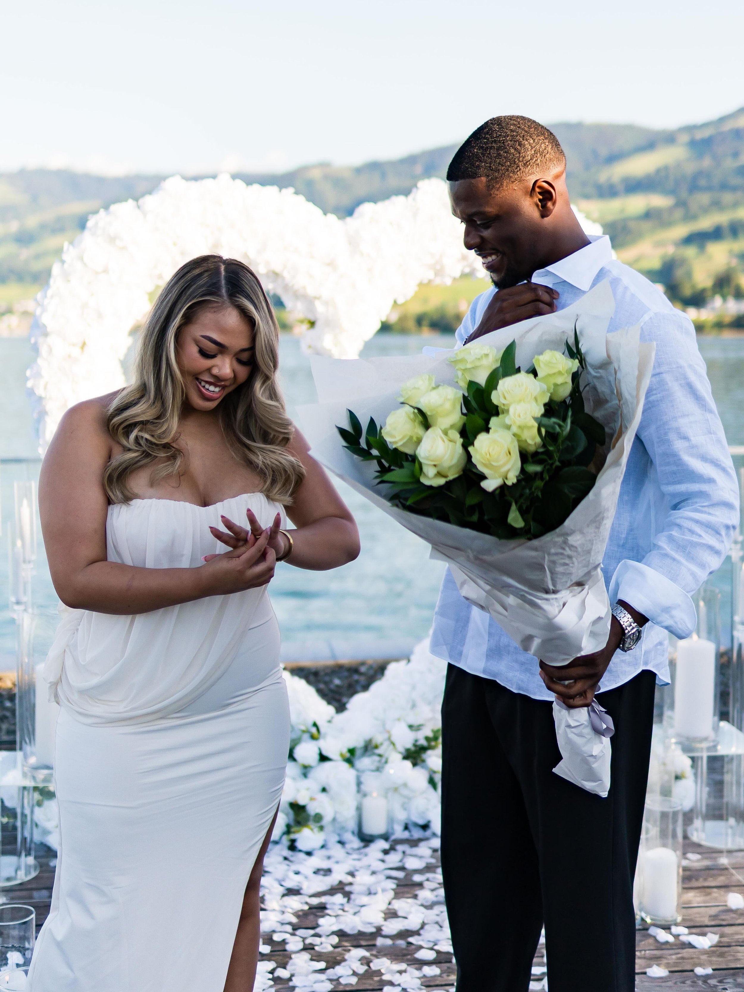 💍🇨🇭
A &bdquo;yes&ldquo; that will last forever. 
It was an absolute honor to plan and be a part of this unforgettable marriage proposal at @pur_hurden on Lake Zurich. The atmosphere was simply magical&mdash;just like the love between these two.

T