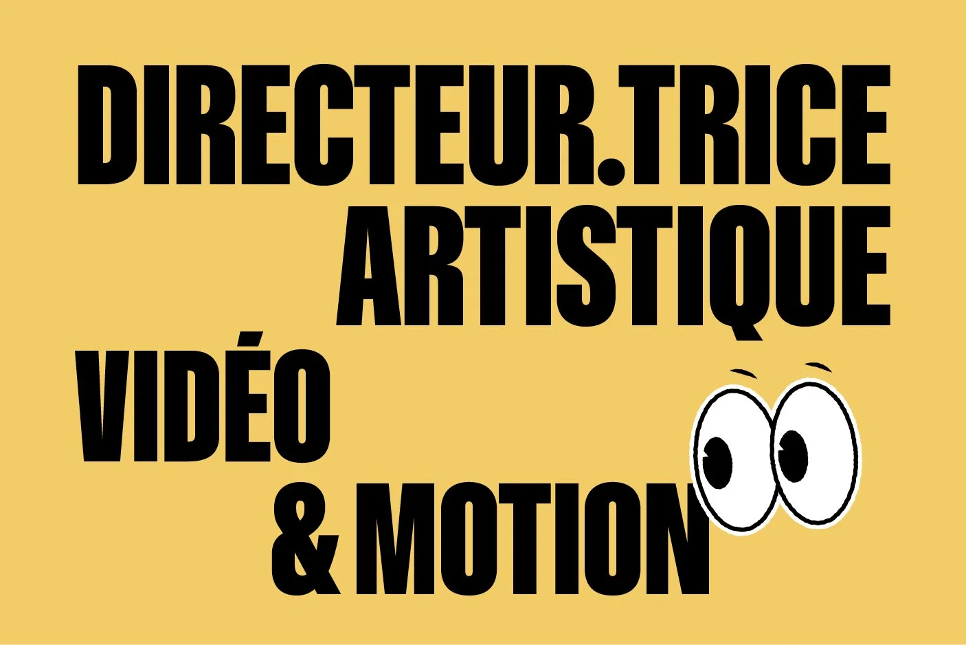 Directeur artistique vidéo & motion