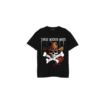 Three Wicked Ways T-Shirt (Skull)