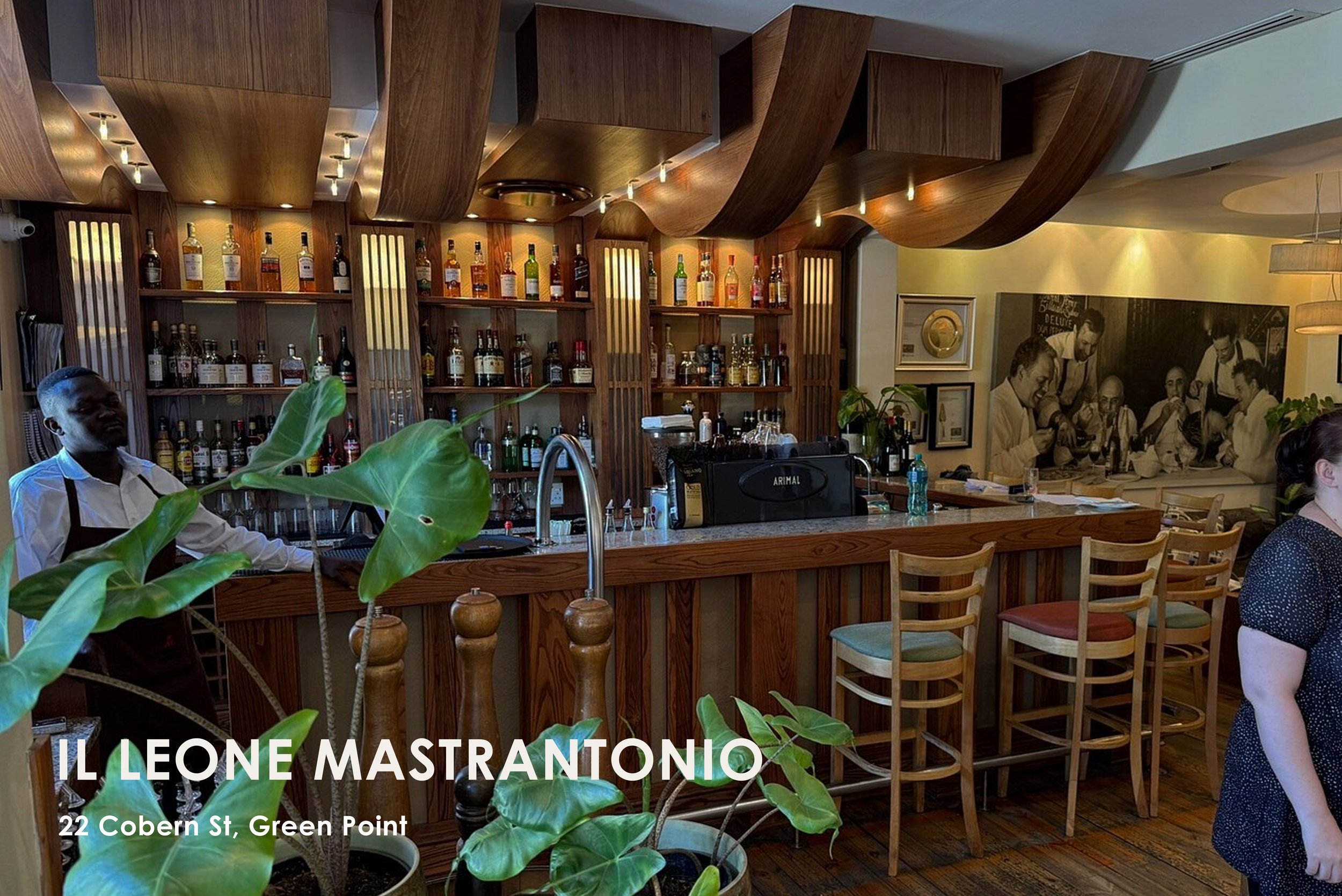 Serving traditional and modern Italian dishes in generous portions, it’s always packed with loyal locals and tourists.  It has a very sophisticated feel compared to the usual caricature of an Italian themed restaurant.  Book well in advance and try t