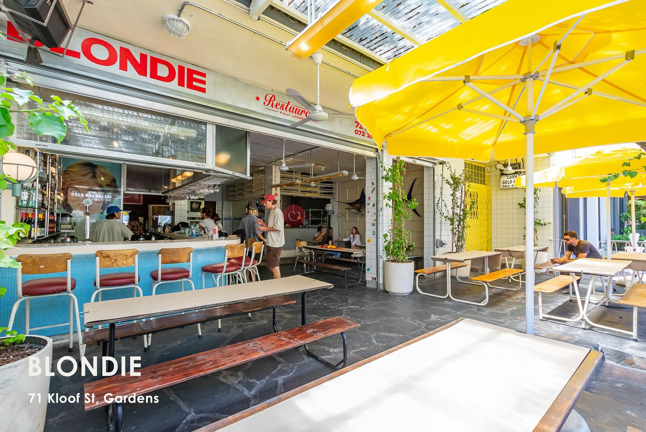 Not even a year old and already a Kloof staple, this bar is serving up Mediterranean inspired dishes and an impeccable vibe as the veranda fills up every night with people enjoying the amazing cocktails - and it fills up quickly, so arrive early to s