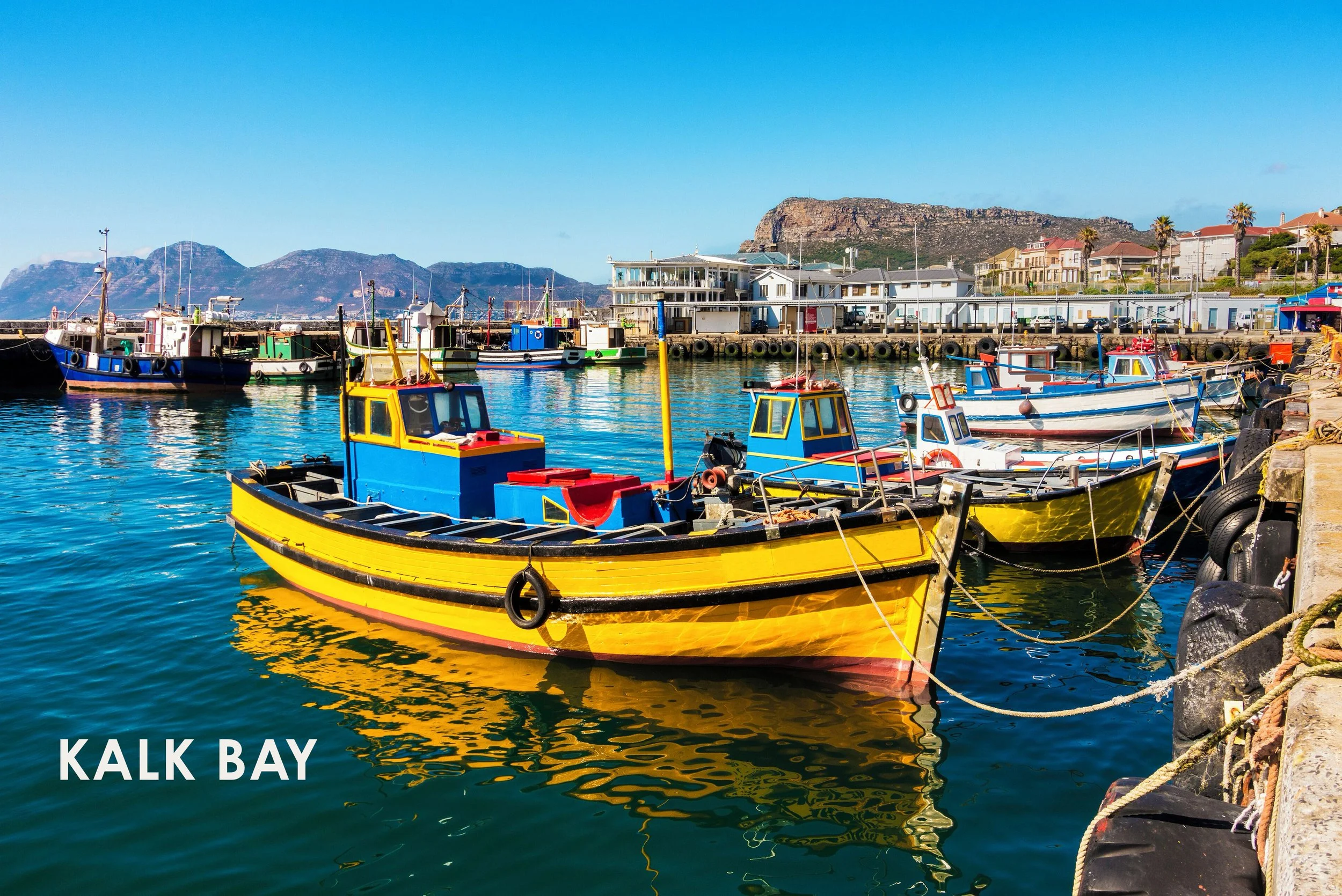 A seaside neighbourhood built around an old fishing harbour, Kalk Bay is brimming with character, bookstores, coffee shops & restaurants, eclectic boutiques & galleries and of course, fish & chips. Make a day of it or even a weekend with plenty of ac