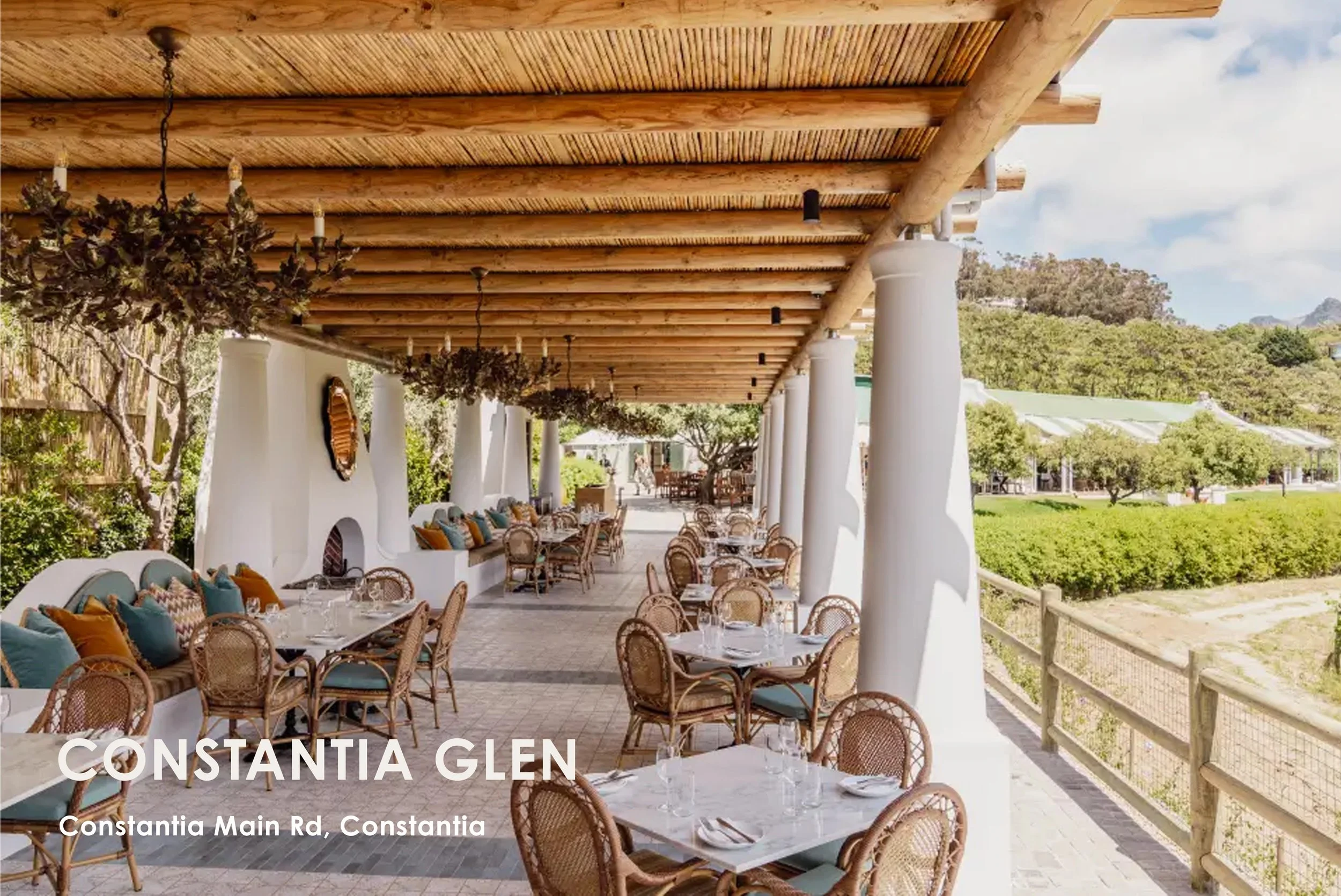 Besides the various wine tasting options, cheese and charcuterie platters and ability to cater to many people and groups (which makes it quite a vibey spot), this one makes our list for the spectacular view as you find yourself cradled in the valley 