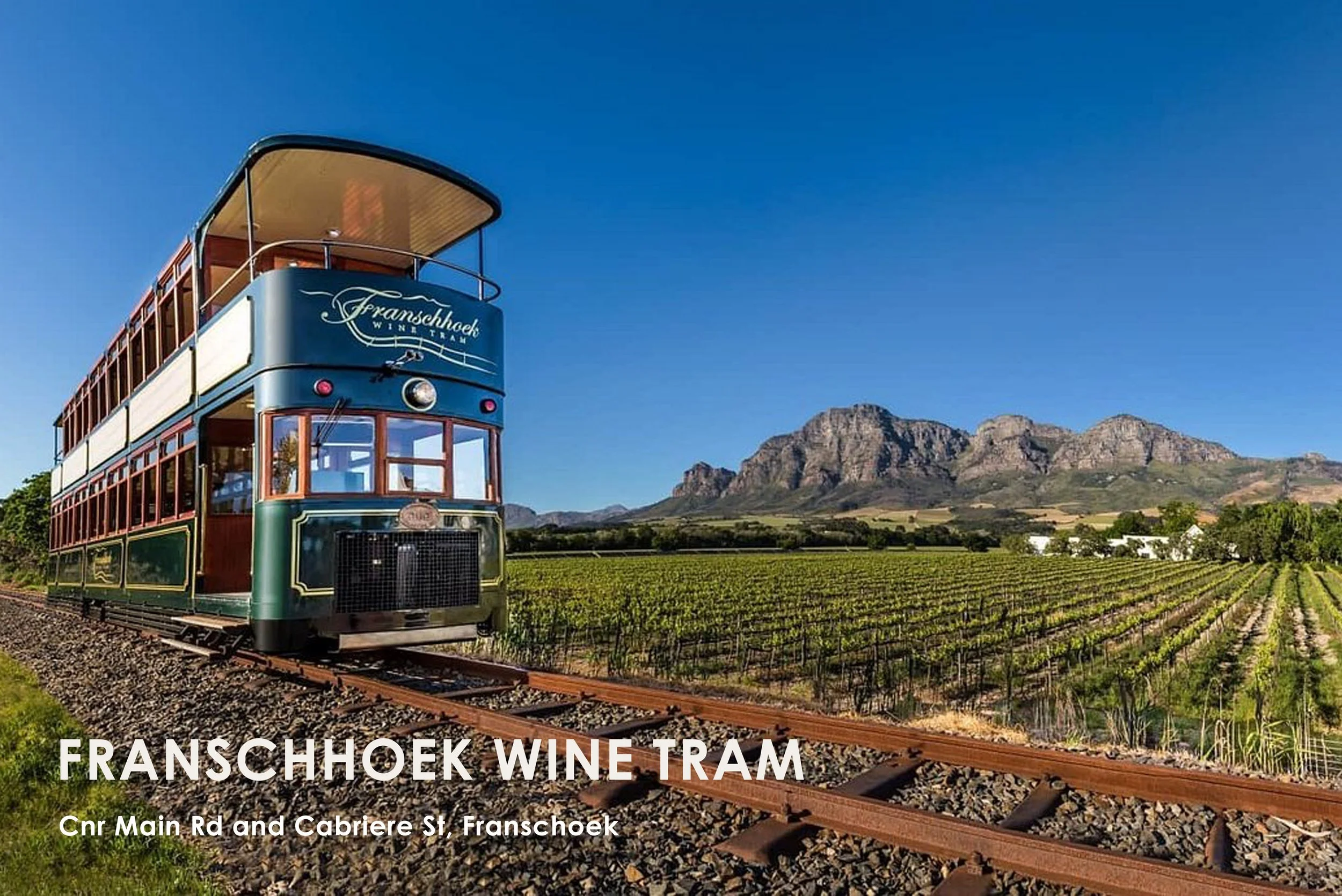 Discover and explore the 300-year history that reveals the depth of our rich heritage. The history of the Franschhoek Valley, line and trams. The tracks upon which the Franschhoek Wine Tram now runs, were originally built in 1904 to serve as an alter