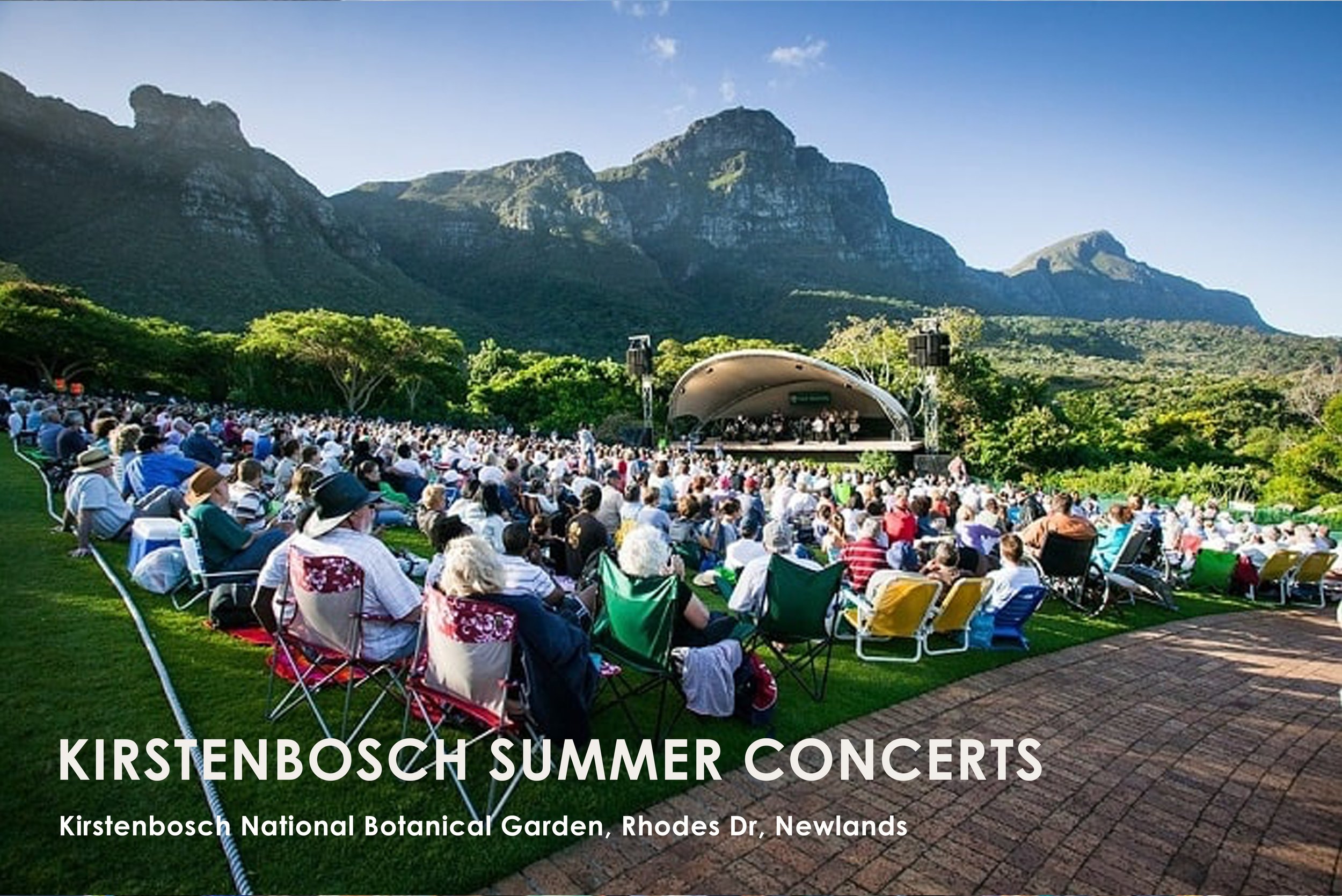 Immerse yourself in an unforgettable evening of classical music under the stars at Kirstenbosch with the Cape Town Philharmonic Orchestra. Set against the breathtaking backdrop of Table Mountain, this picnic- style concert invites you to unwind with 