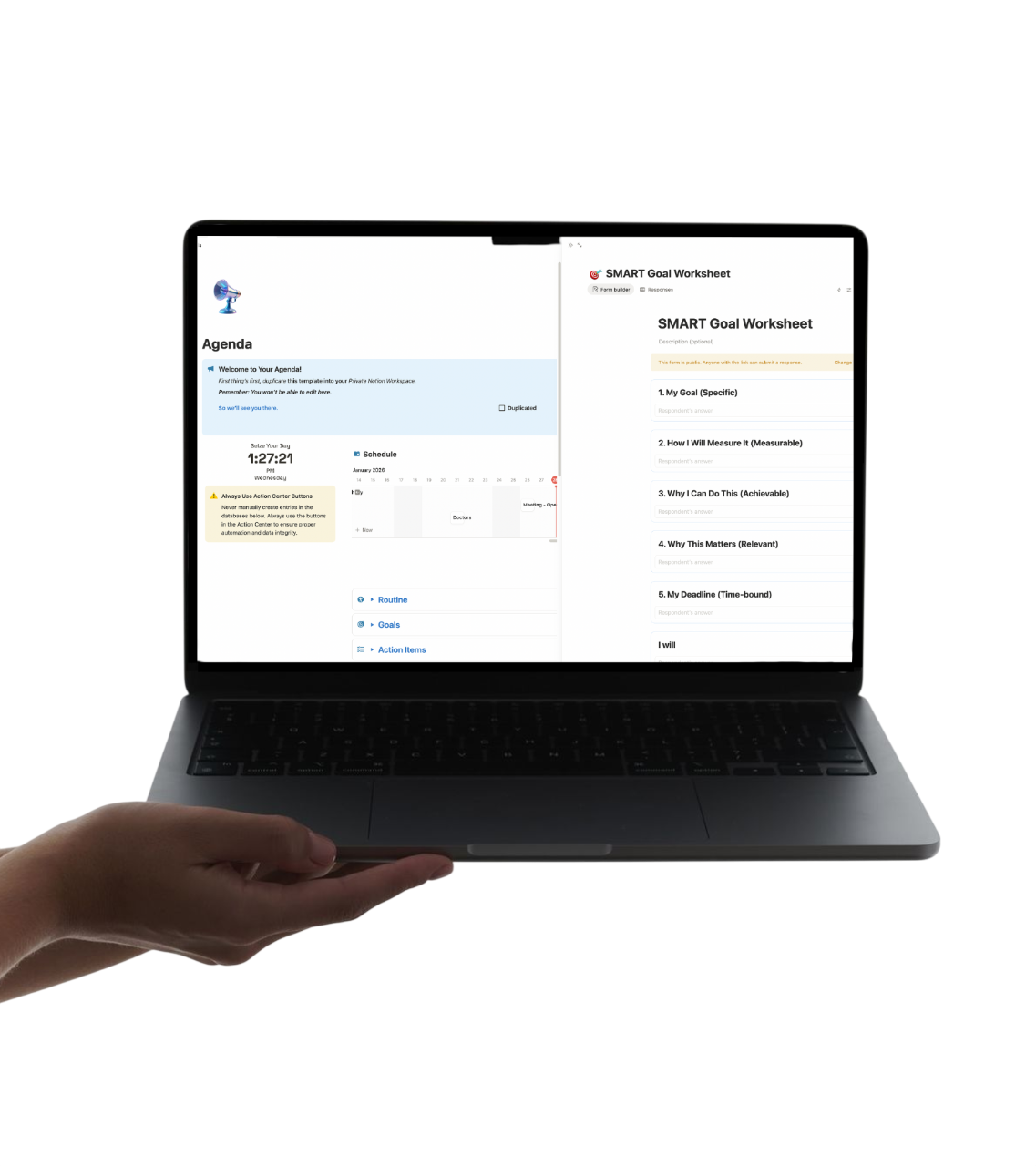 The Agenda - Digital Day Planner