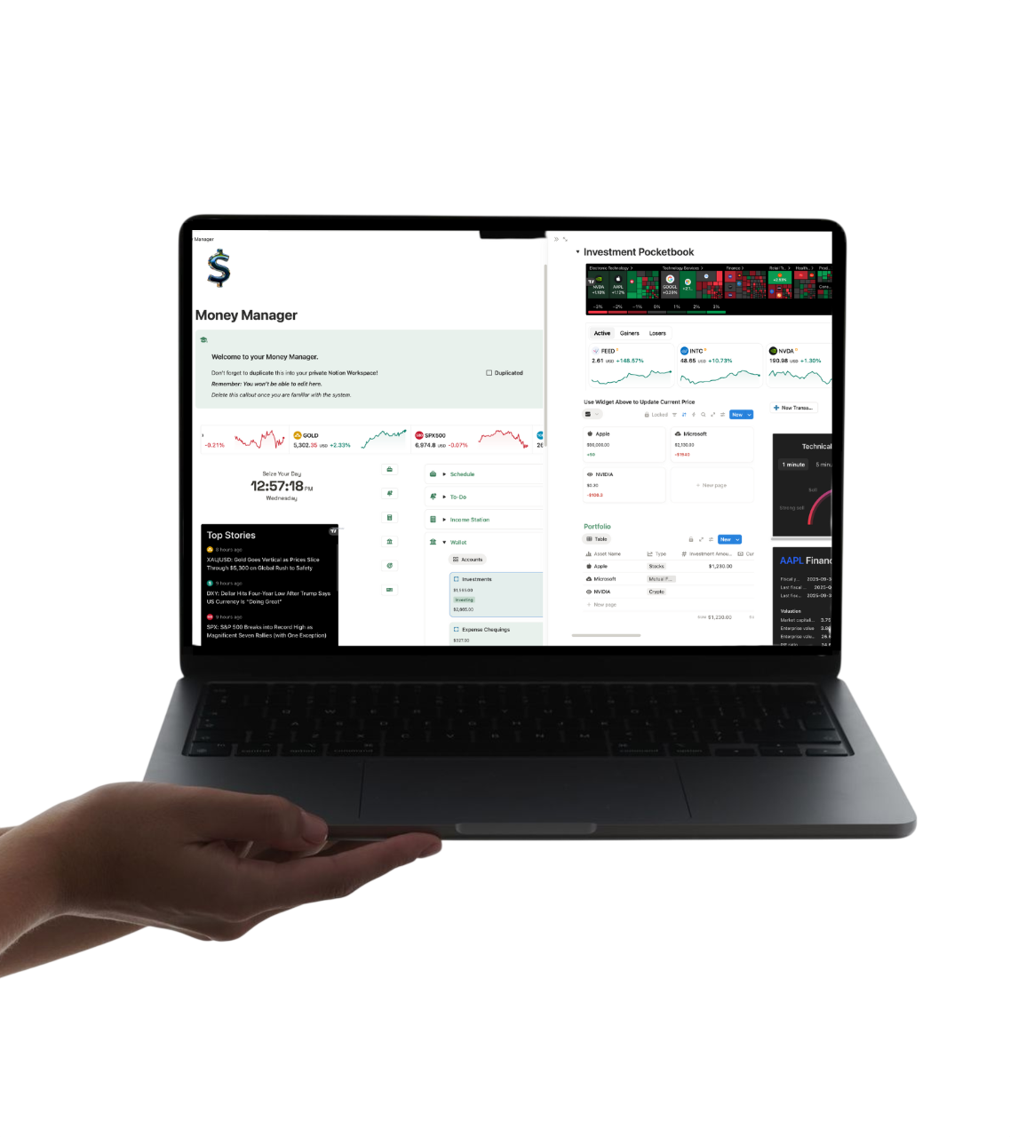 The Money Manager - Advanced Digital Financial Manager