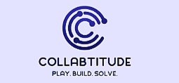 Collabtitude logo with the tagline 'Play. Build. Solve.'
