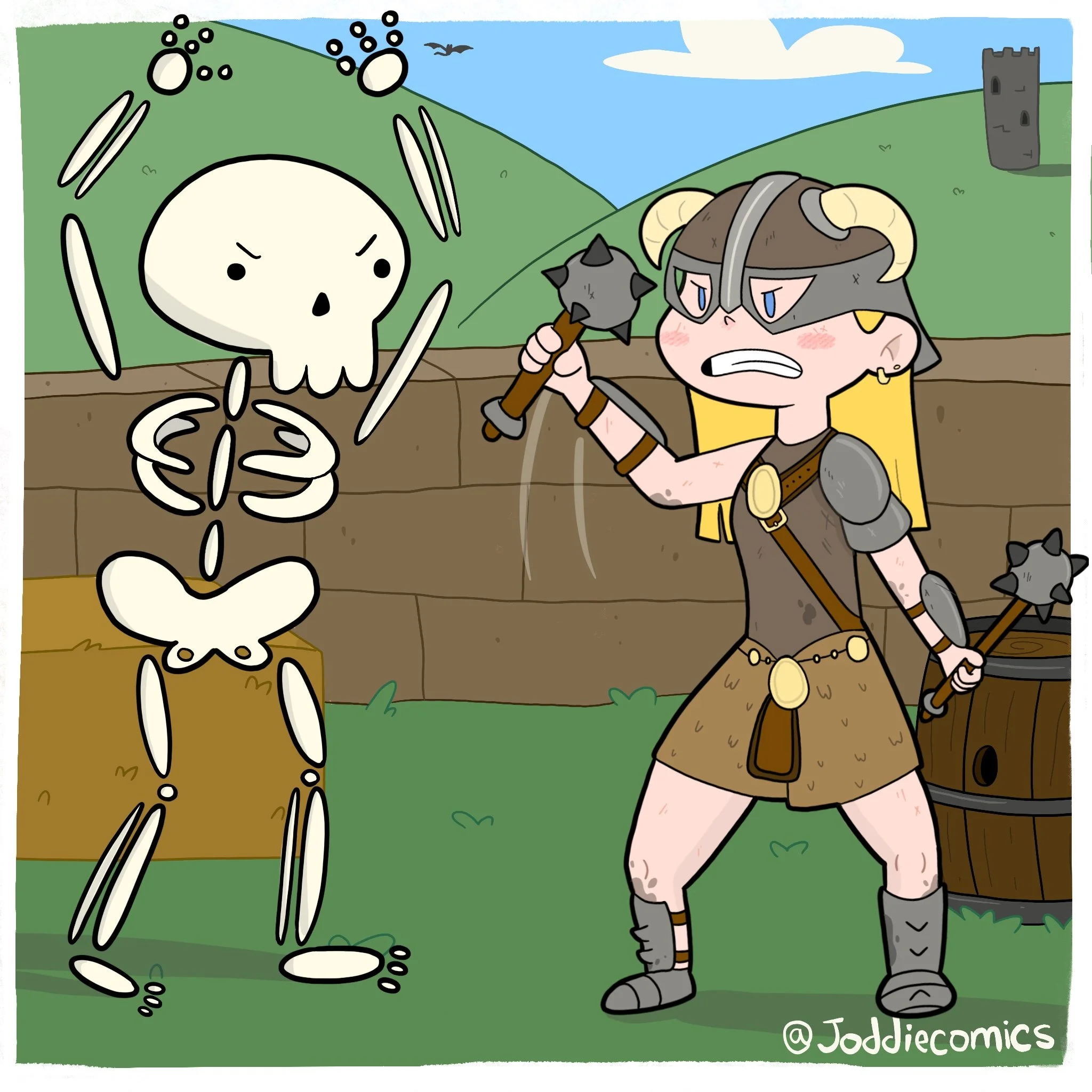 Viking fighting skeleton.jpg