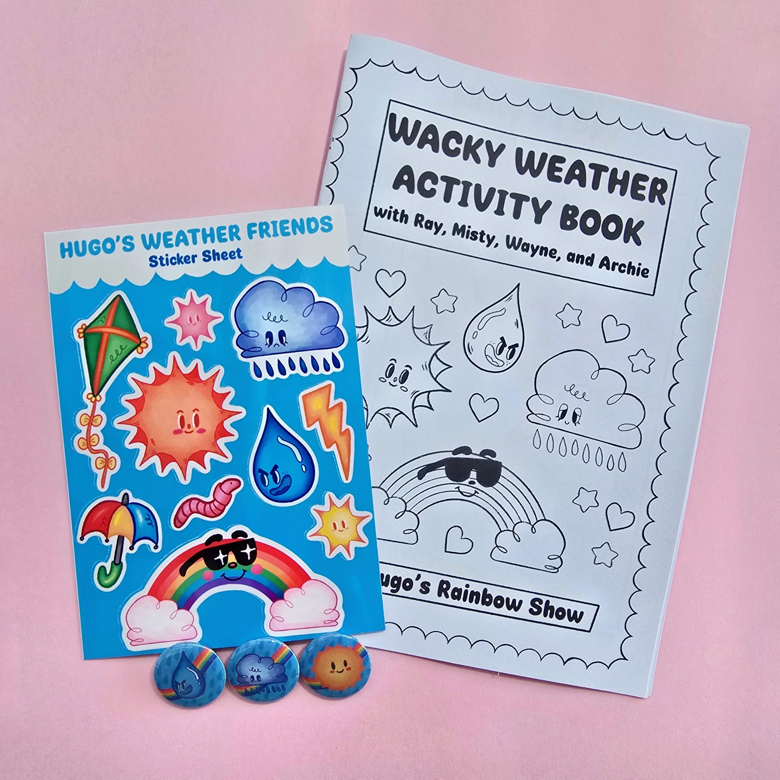 Activity Pack - Hugo's Rainbow Show